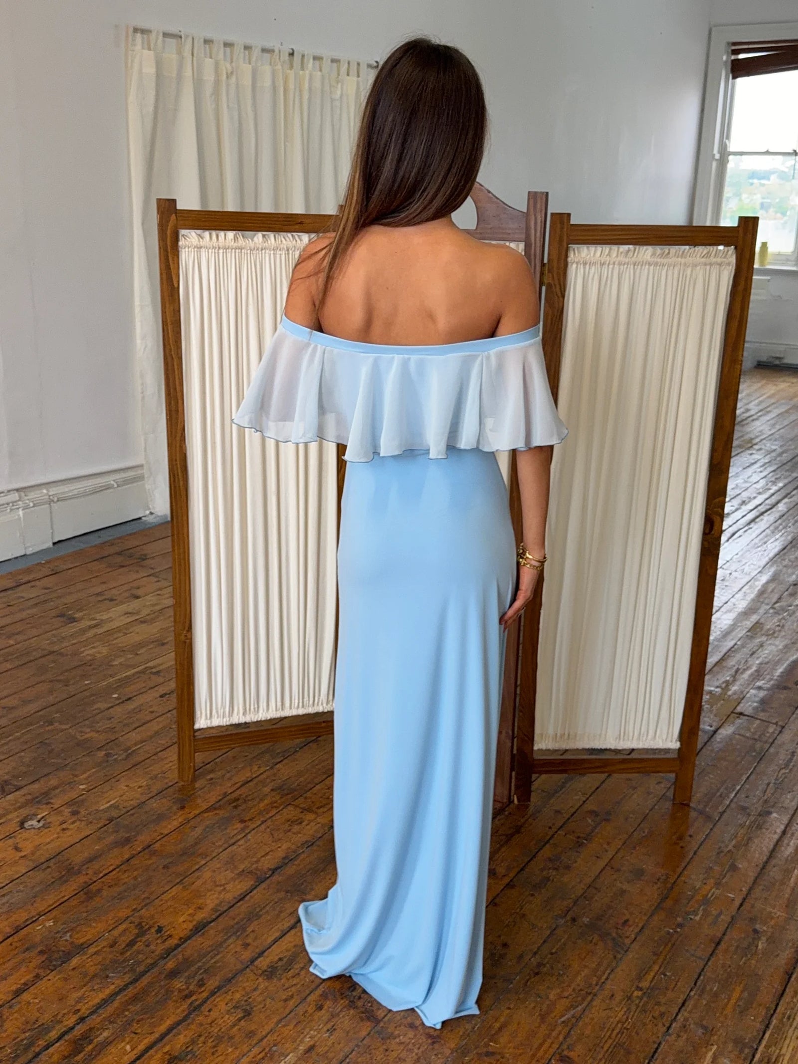 Lamaire Phyllis Maxi In Baby Blue