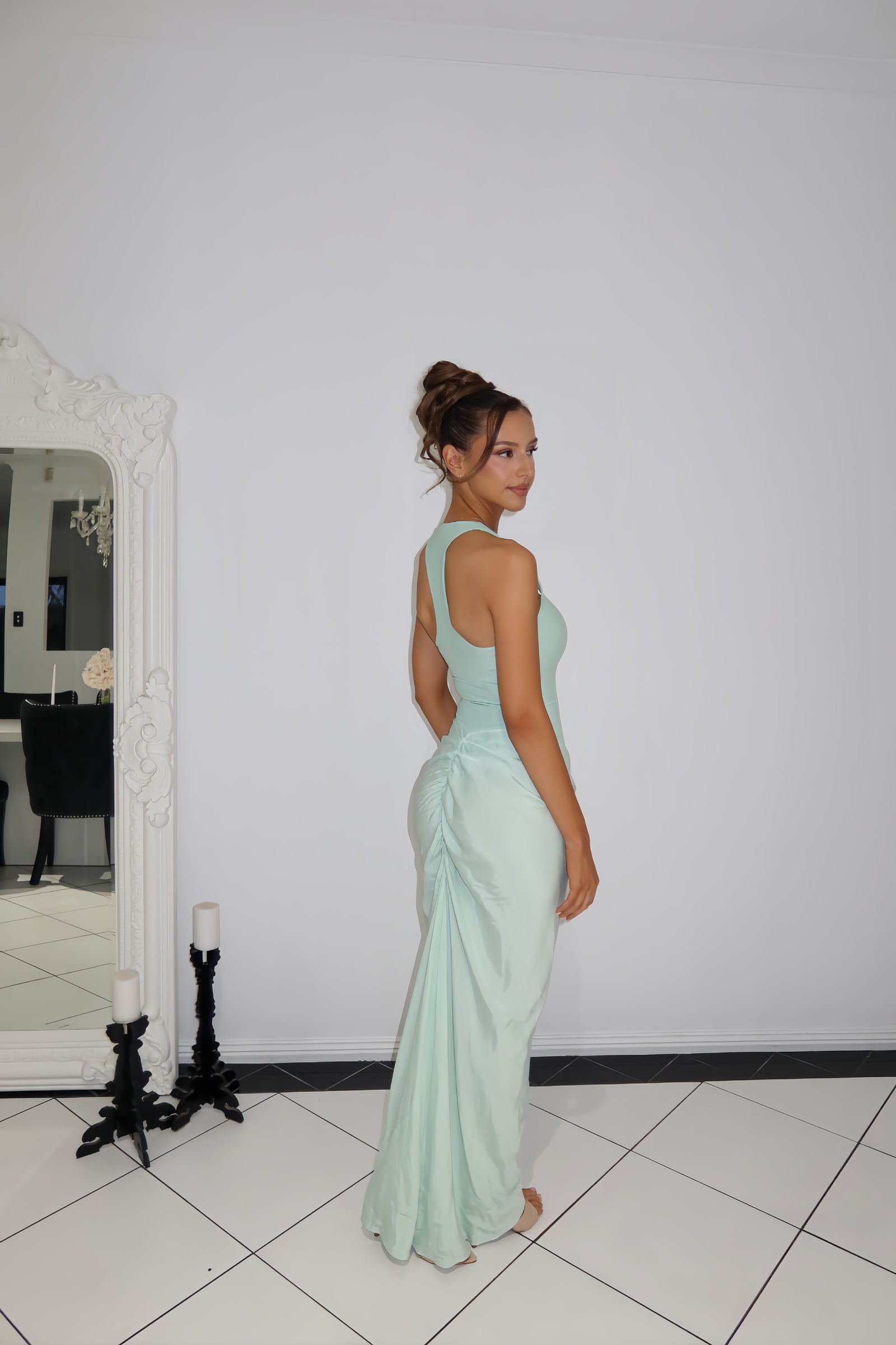 Jade Maxi In Bleached Aqua