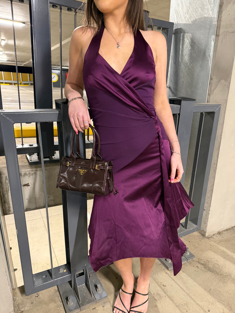 Bebe Vintage Marlo Midi in Plum