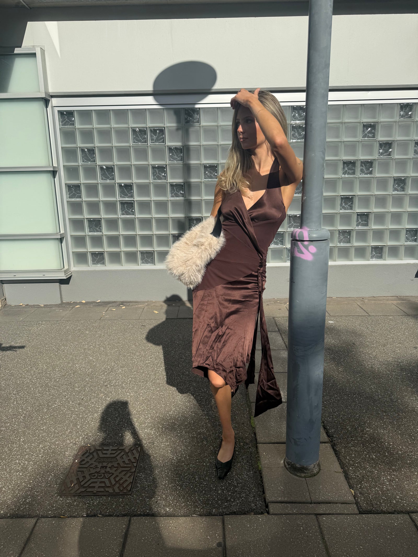Bebe Vintage Marlo Midi In Espresso