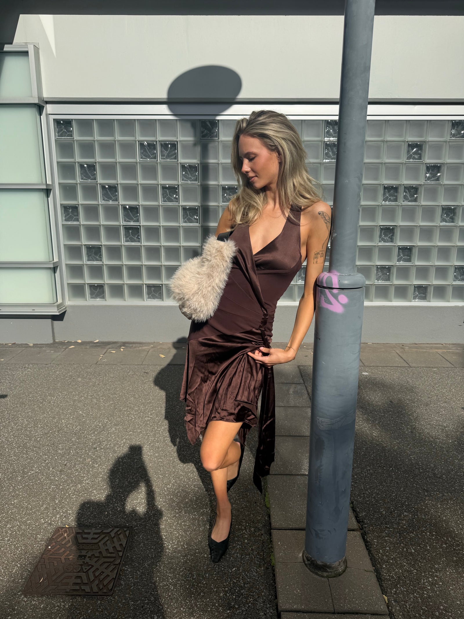 Bebe Vintage Marlo Midi In Espresso