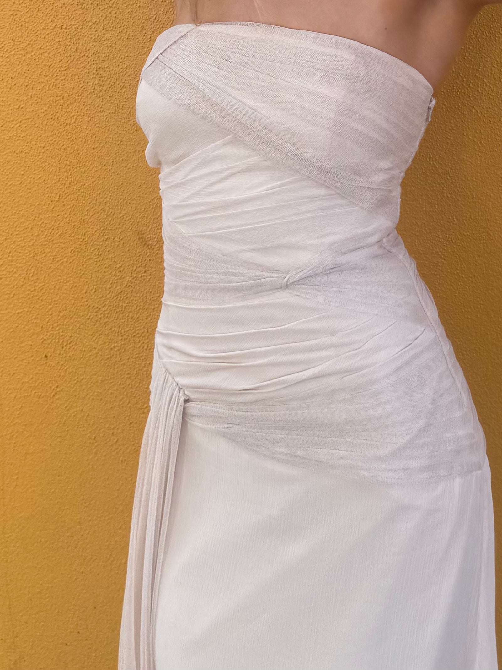 Vera Wang Paloma Maxi In Dove
