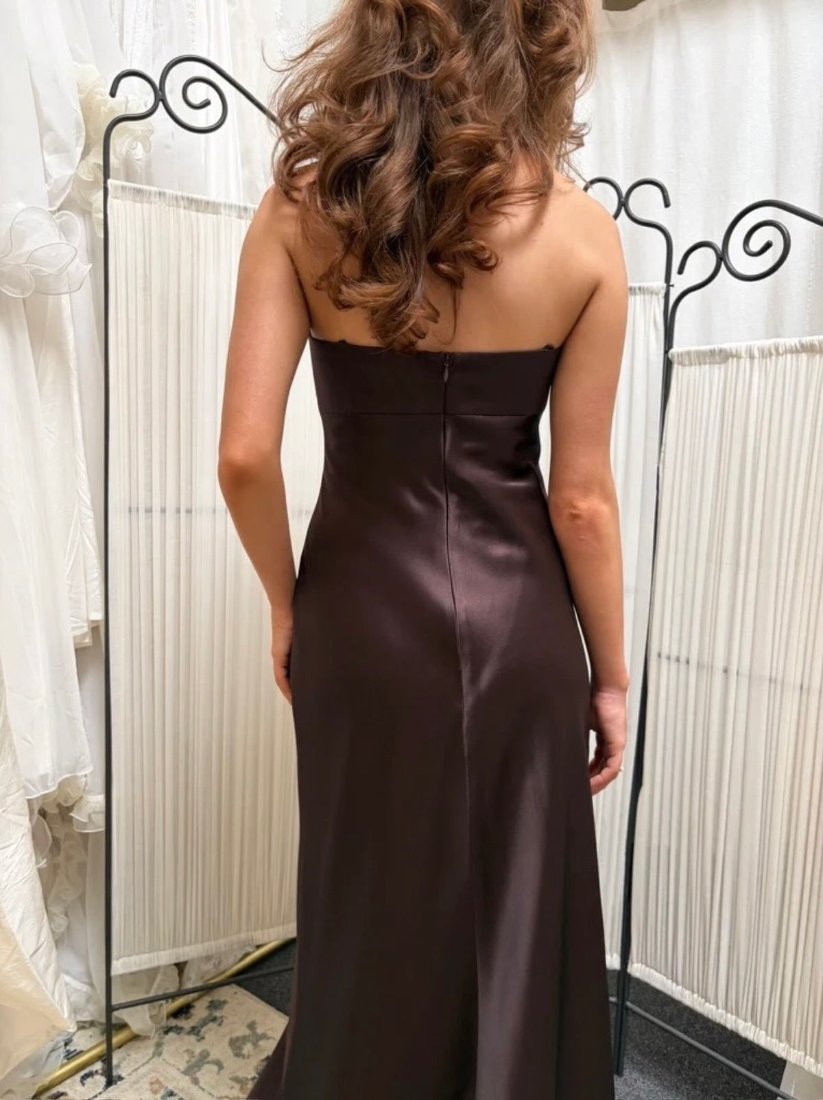 Shelli Segal Brown maxi