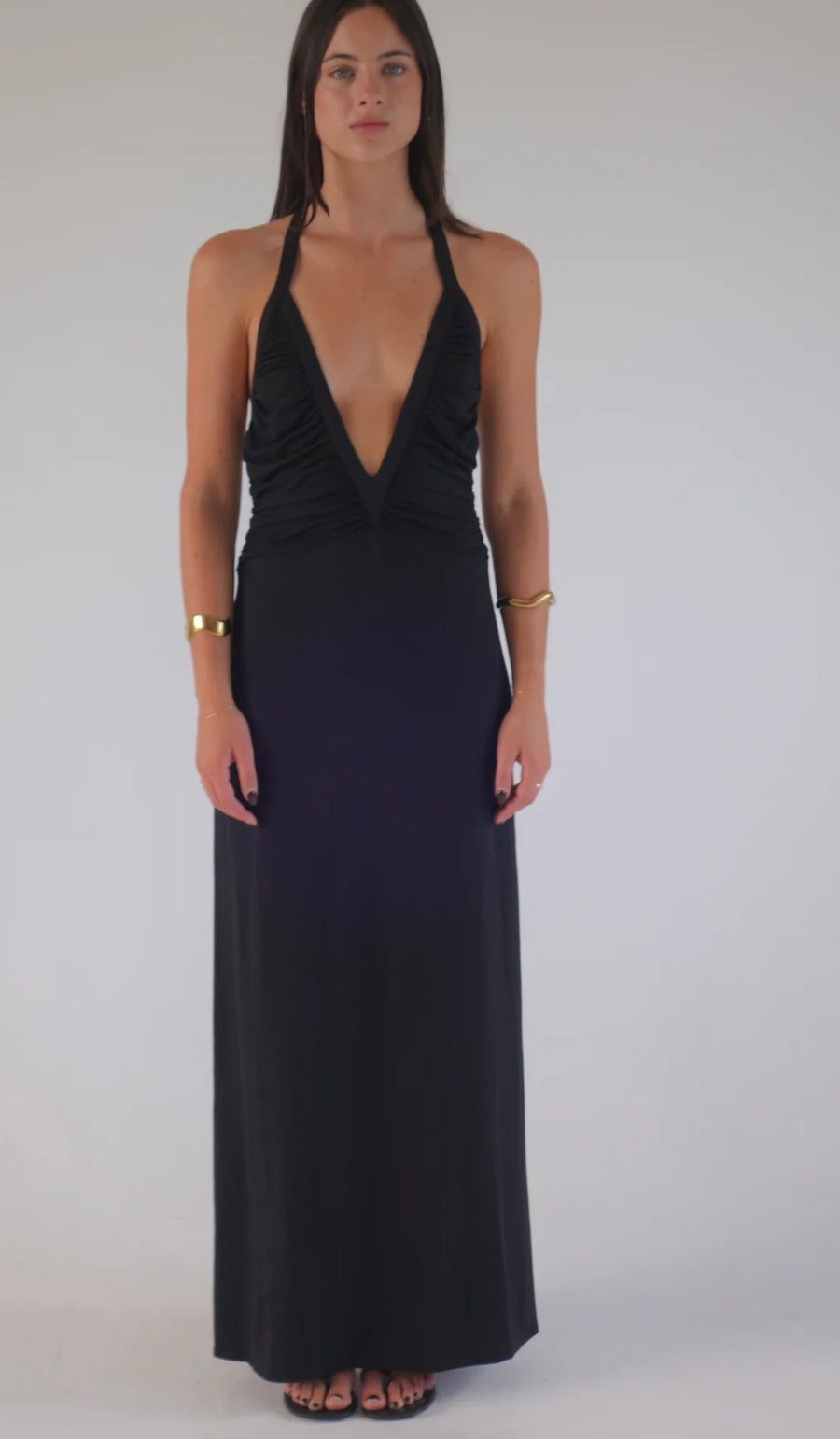 Solamusa Angelina maxi in Black