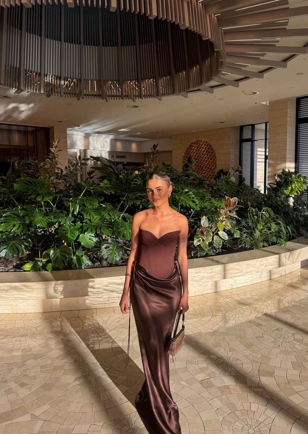 Natalie Rolt Verity set in Brown