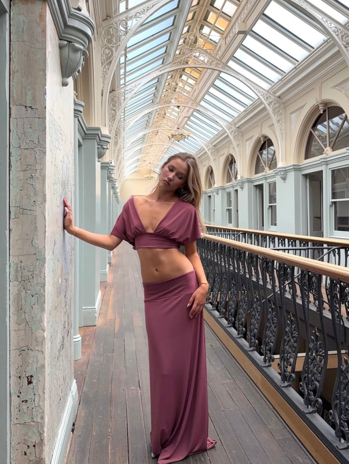 LaMarie Nolan set in Mauve