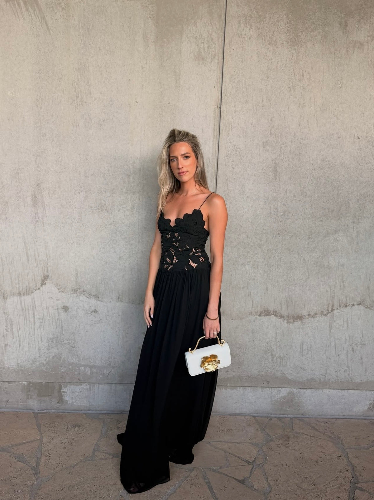 Hansen & Gretel Stephanie maxi in Black