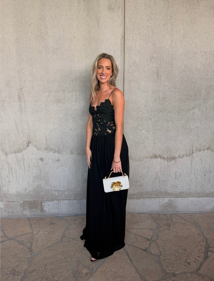 Hansen & Gretel Stephanie maxi in Black