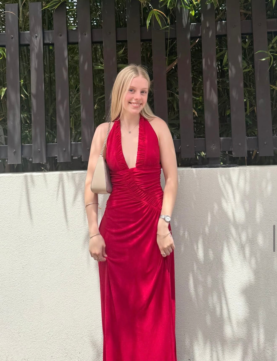 Alora maxi in Red