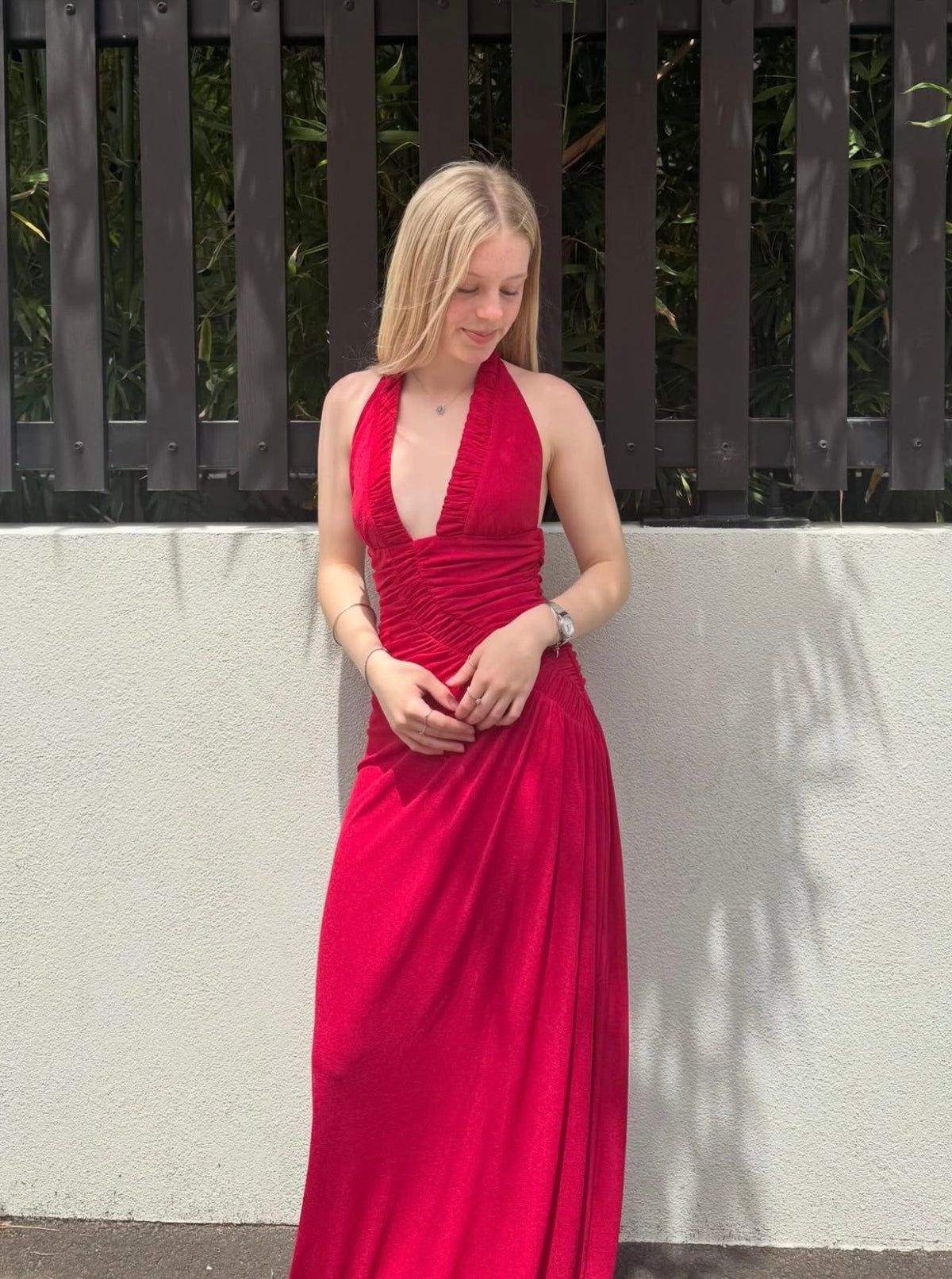 Alora maxi in Red