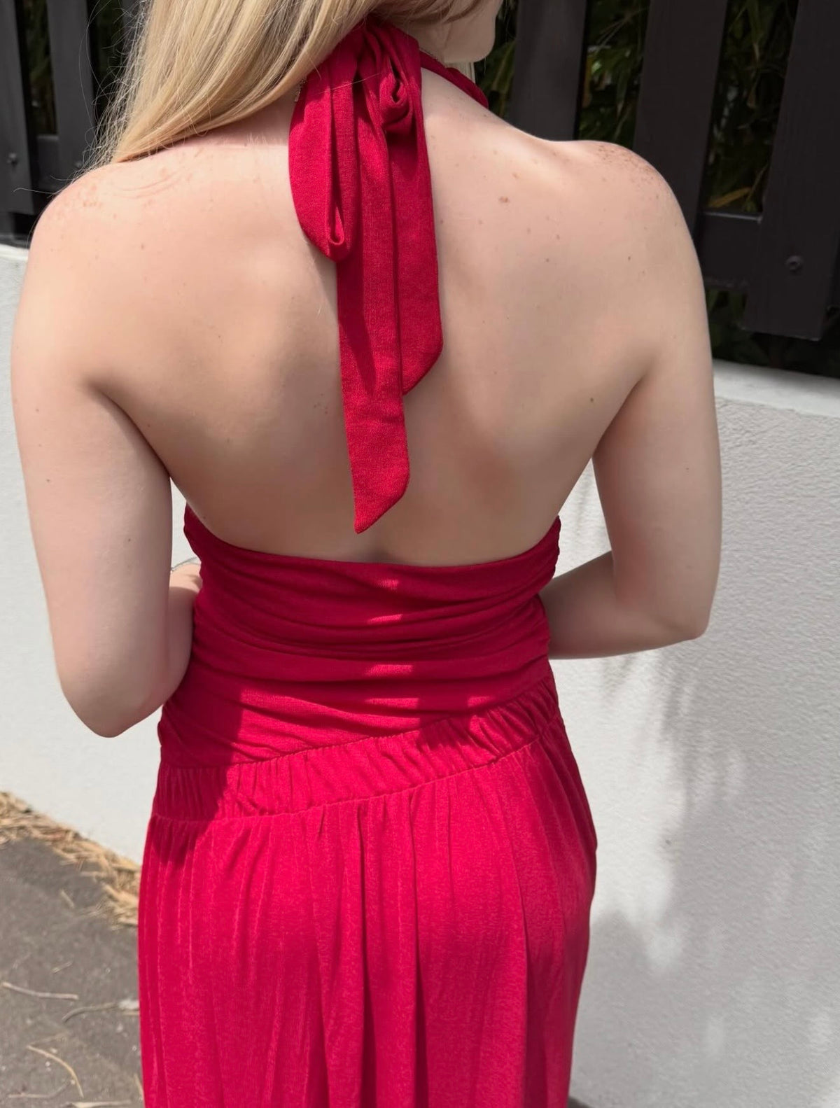 Alora maxi in Red