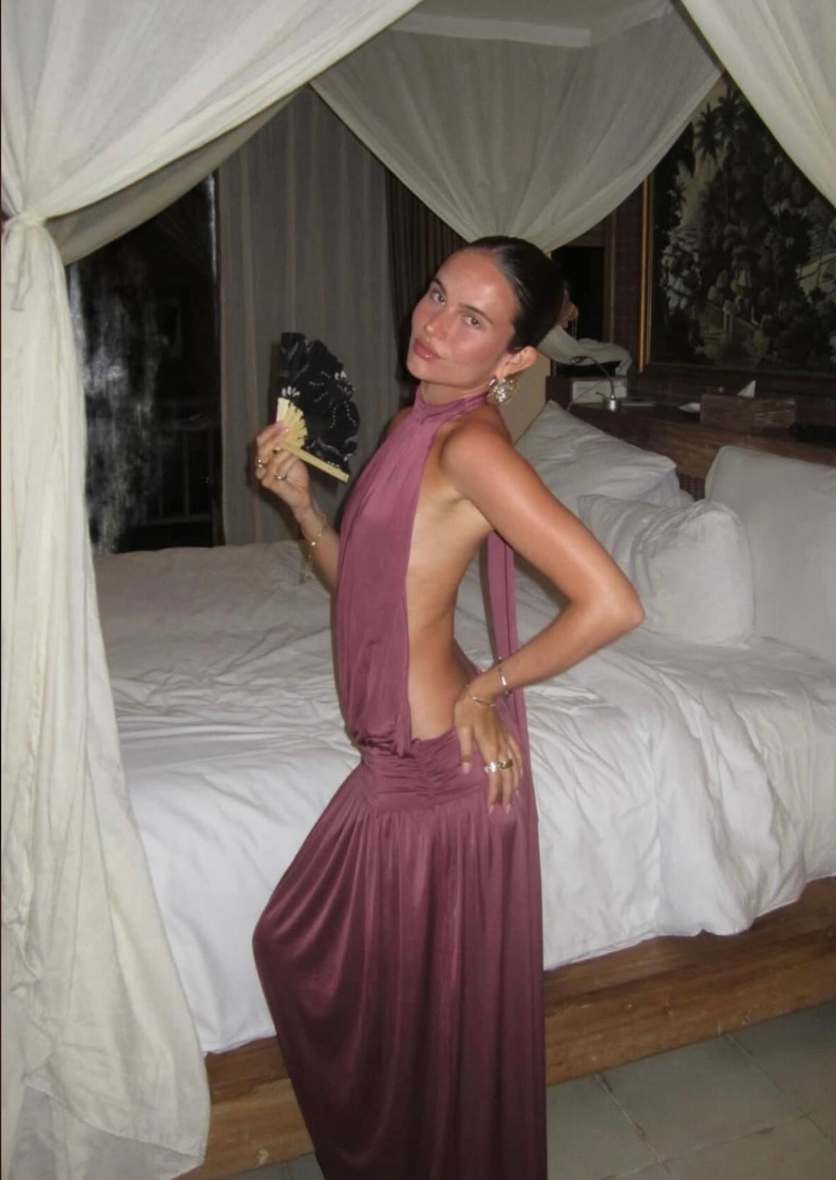 Reef backless maxi