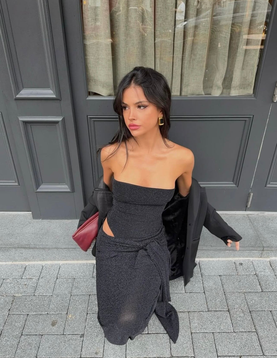 Elaai Monaco maxi in Black