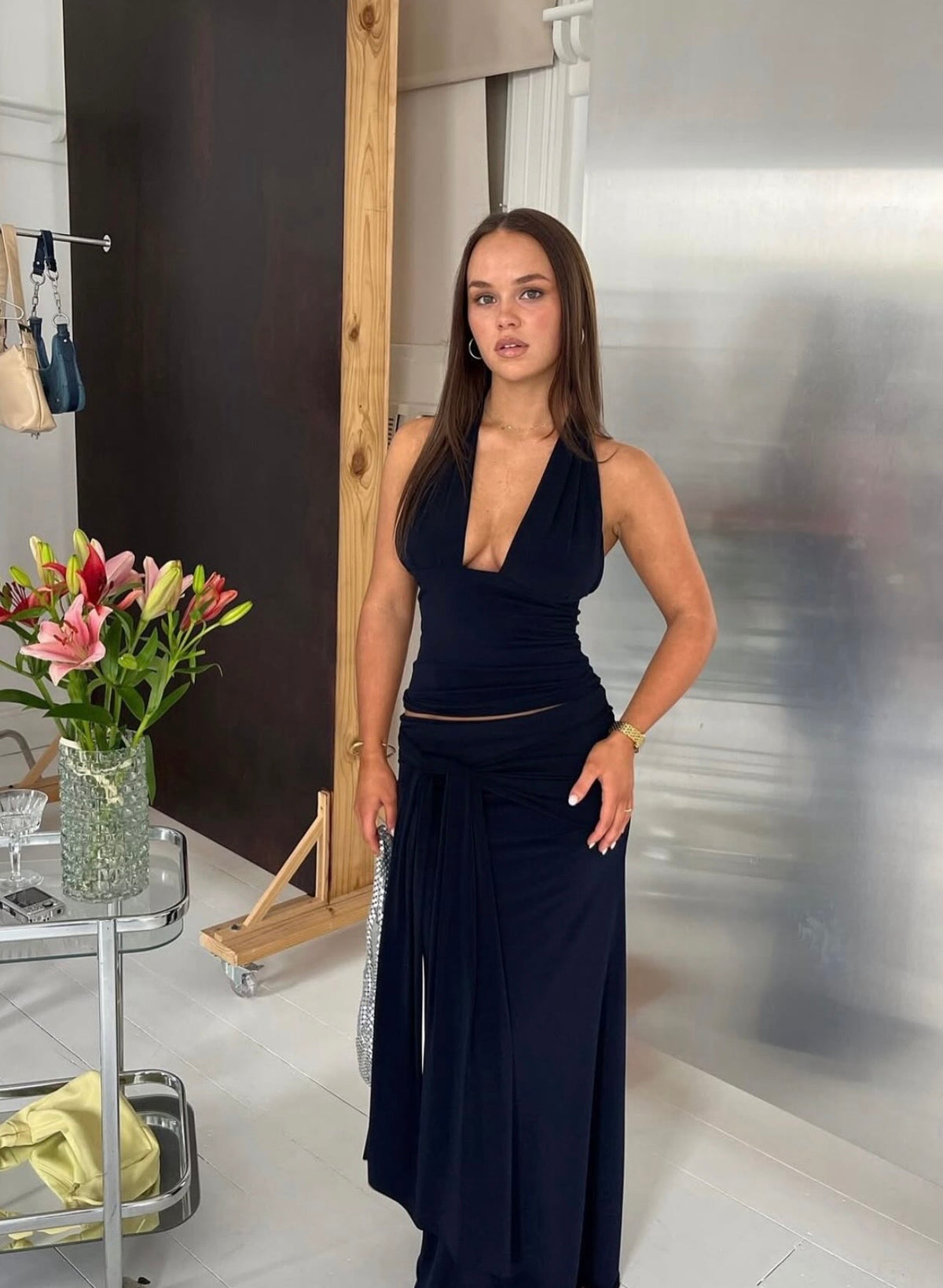 LaMarie Sofie set in Navy