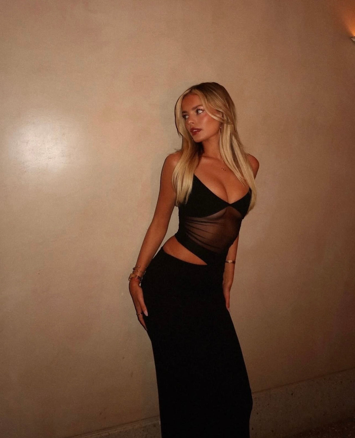 Call me up maxi in Black