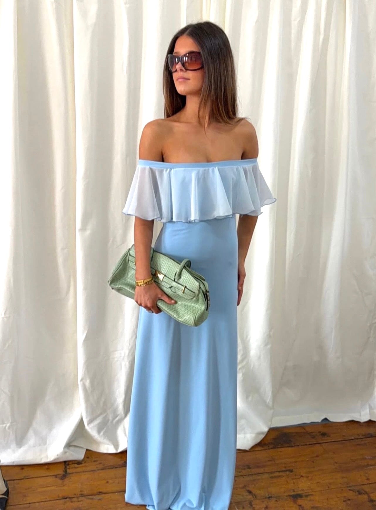 Lamaire Phyllis Maxi In Baby Blue