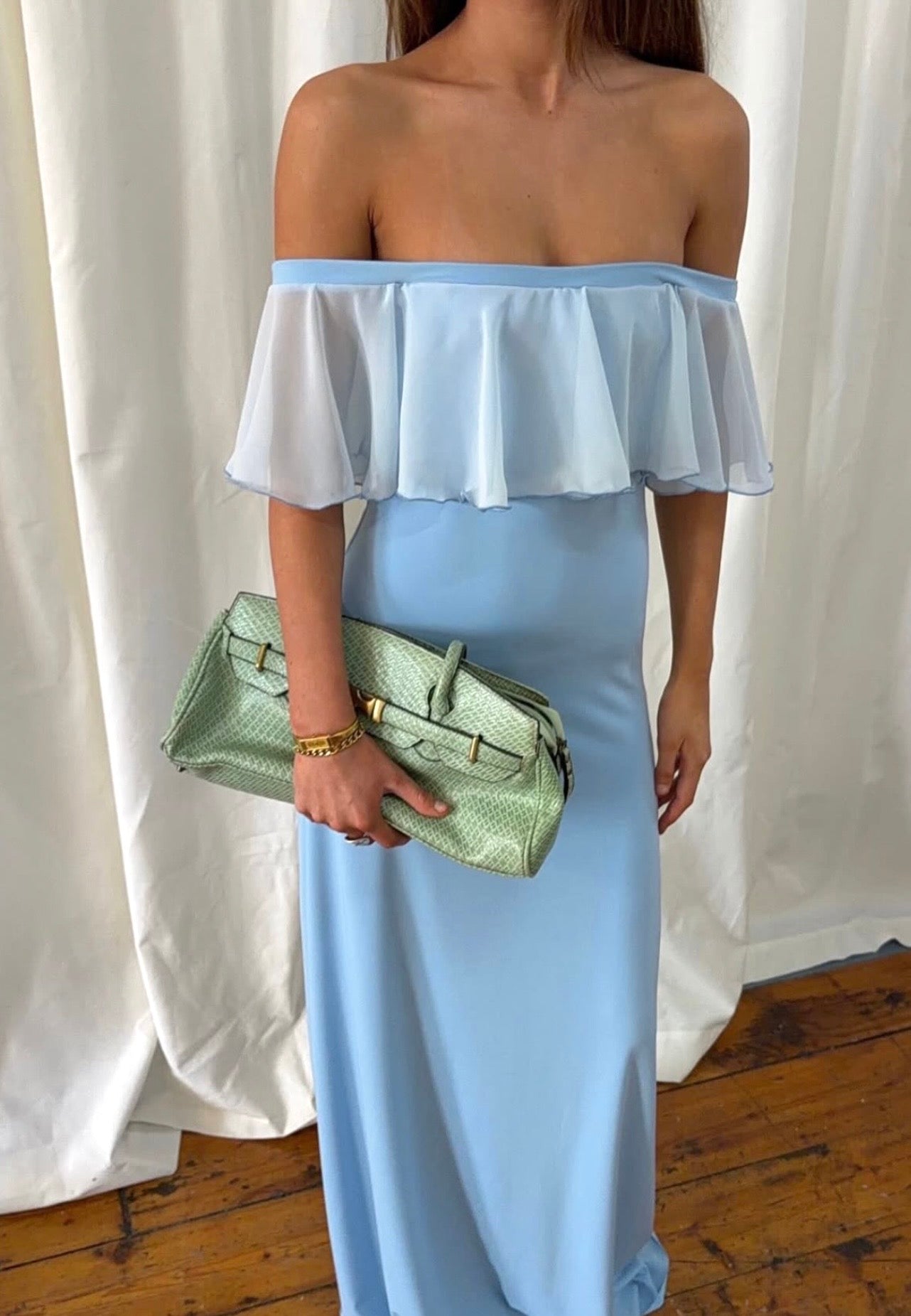 Lamaire Phyllis Maxi In Baby Blue